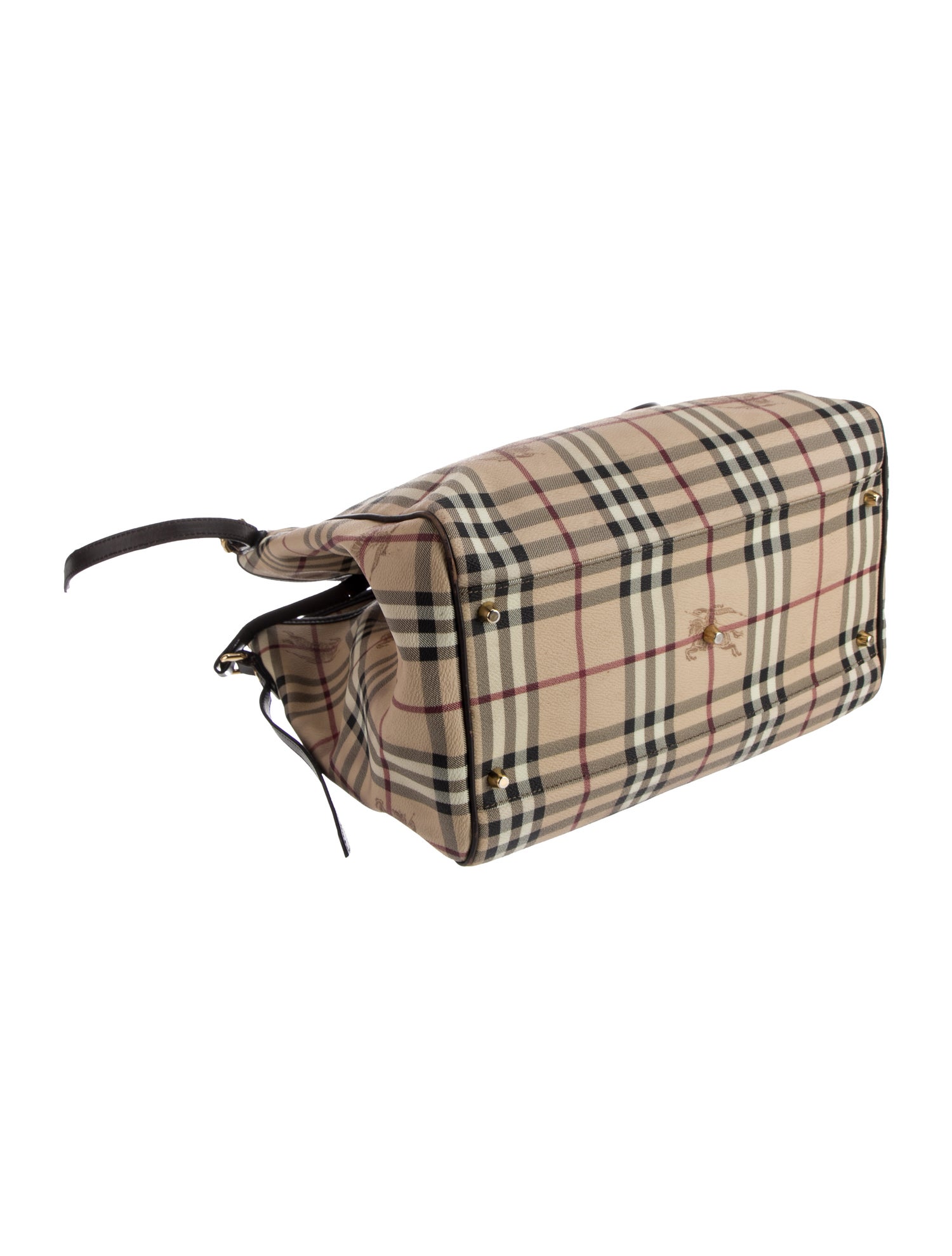 Burberry Haymarket Check Hobo